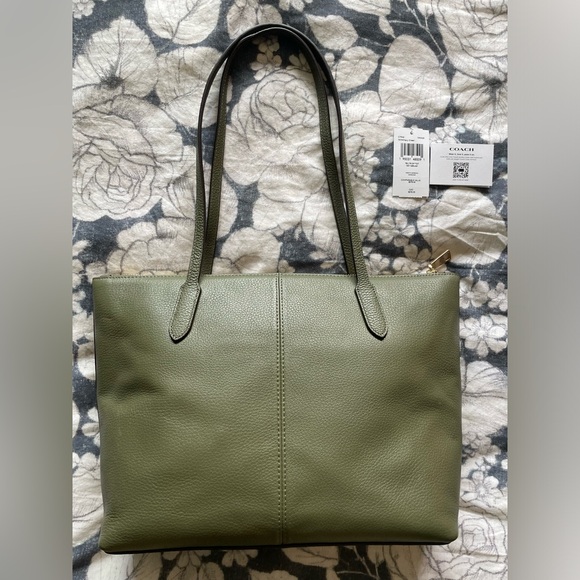 Coach Pebble leather zip tote - Picture 3 of 12